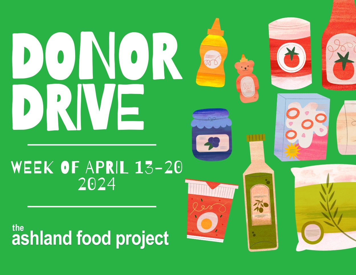 Ashland Food Project donor drive